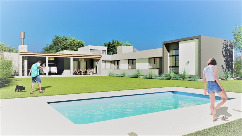FINCAS 2- CASA LLAVE EN MANO CON PILETA- FRENTE A ESPACIO VERDE