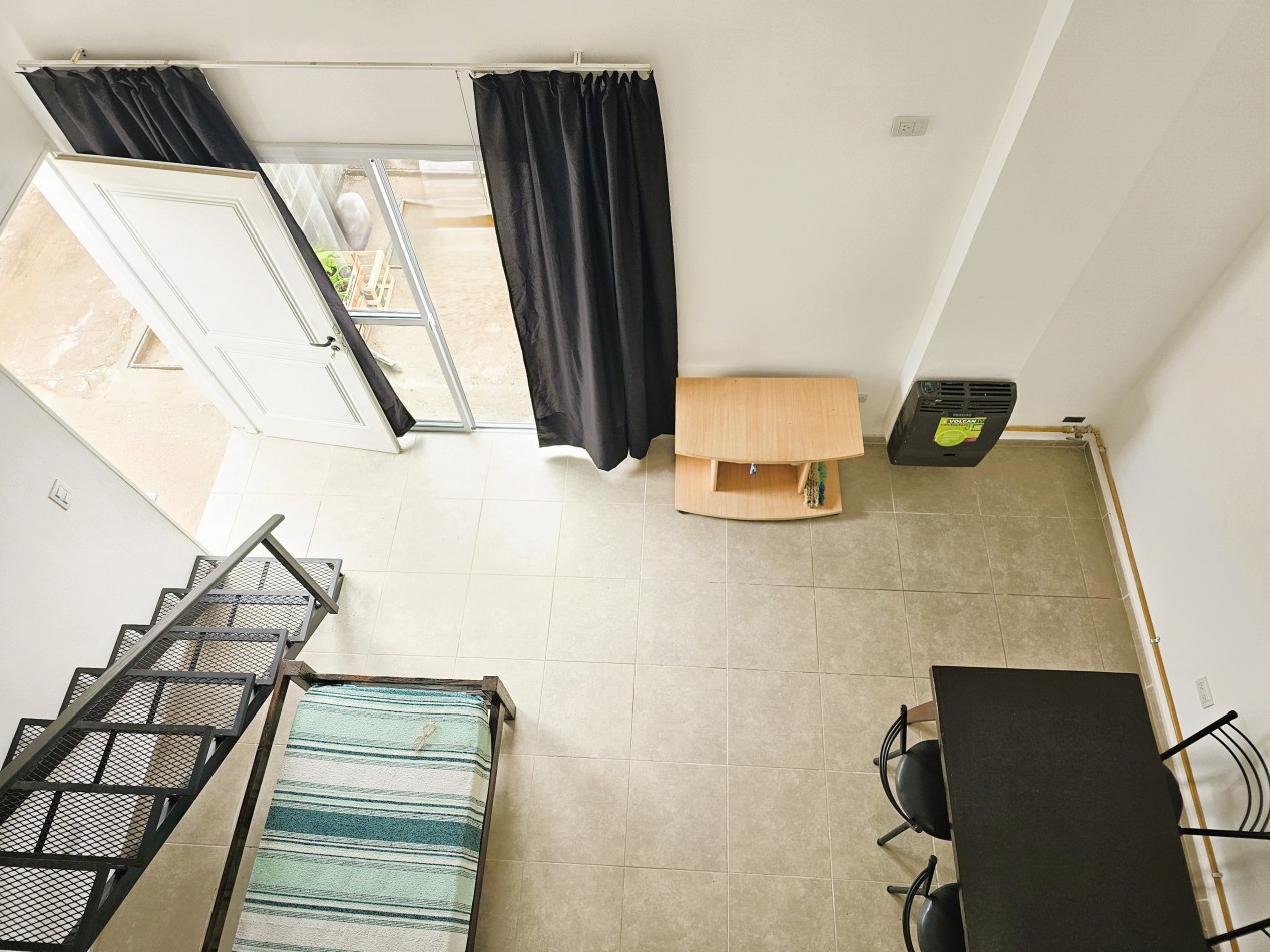 NUEVO - DUPLEX DE UN DORMI - PATIO - NO PAGA EXPENSAS