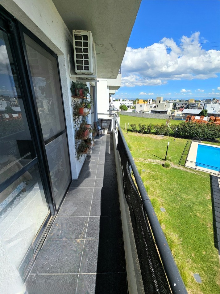 2 Dormitorios c/Cochera Propia Incluida/ Vista abierta, Pileta y SUM