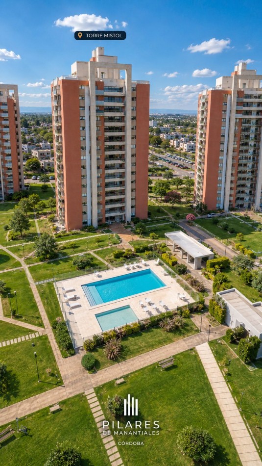 A ESTRENAR/ PISO 11/ VISTA PANORAMICA/ PILARES DE MANANTIALES