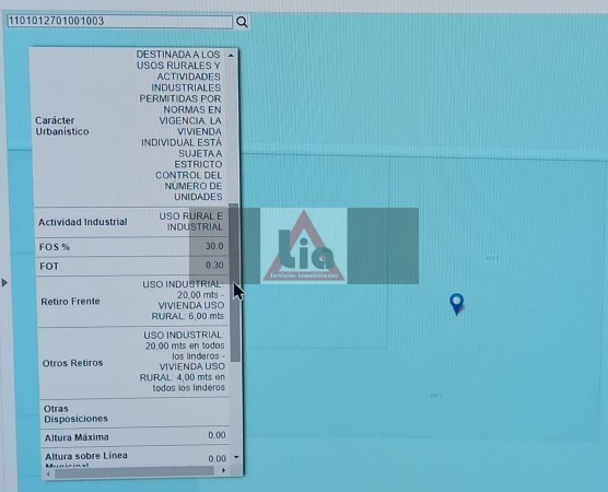 12 HECTÁREAS ALTURA FINCAS DEL SUR - POR CAMINO 60 CUADRAS-