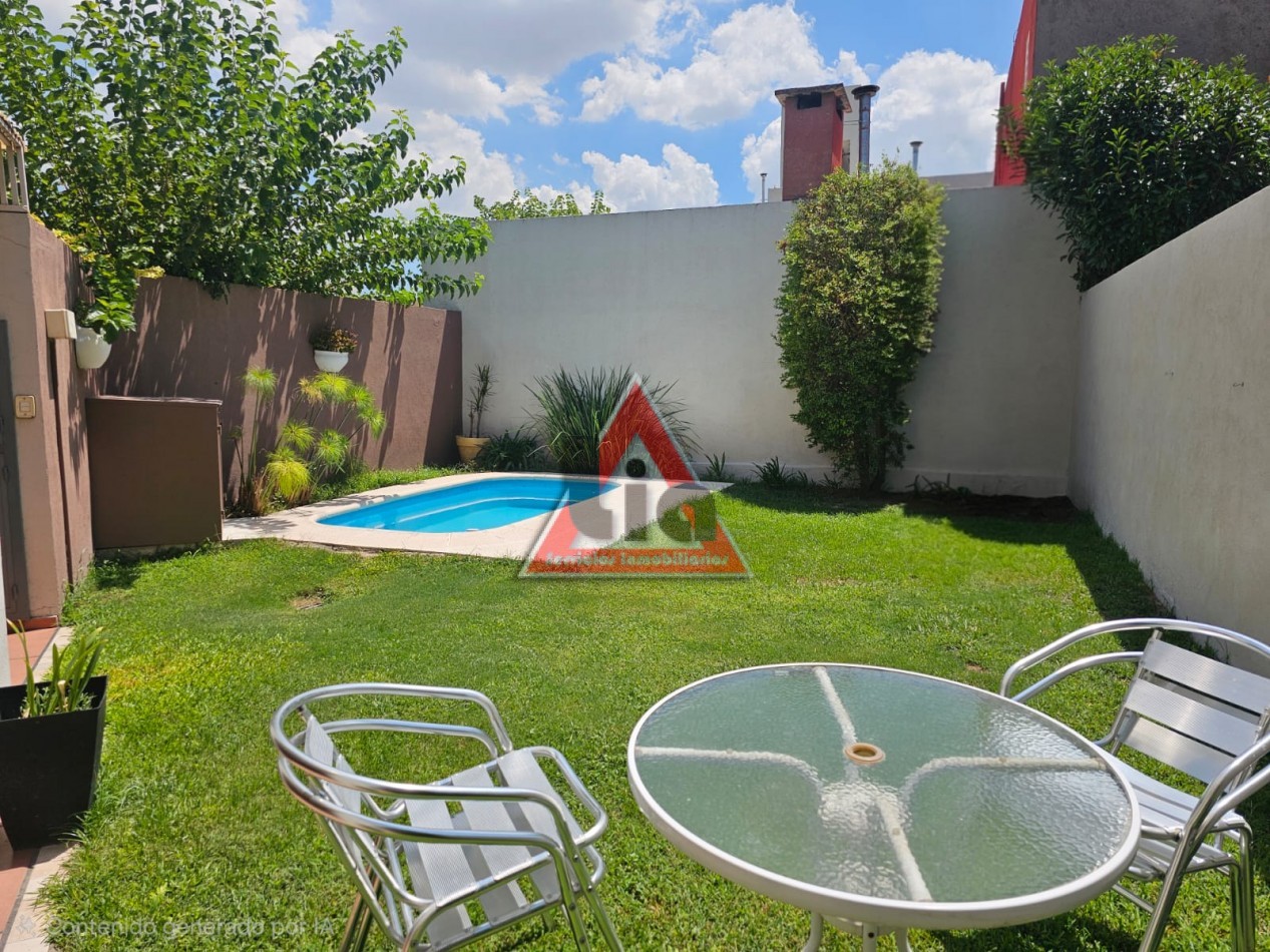 DUPLEX AMOBLADO en LAS CAÑITAS | PILETA | COCHERA y SEGURIDAD